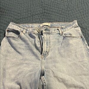 AF ankle straight ultra high rise, curve love light Blue Denim Jeans